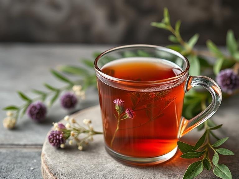 taza con infusión de valeriana, una de las alternativas naturales a las pastillas para dormir